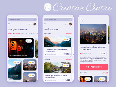 Travelling Booking App app branding design graphic design illustration logo typography ui ux vector