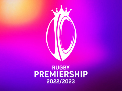 Rugby Premiership 2022/2023 Rebrand branding design graphic design graphics illustrator logo photoshop rugby vector