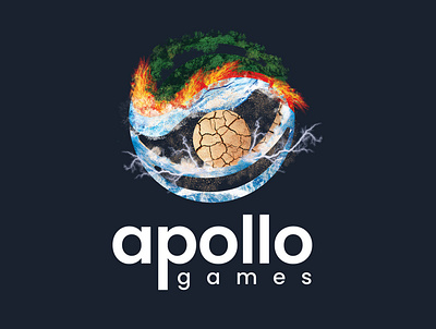 Apollo Games | Environmental Brand Identity apollo brand branding design games graphic design illustrator logo olympics photoshop