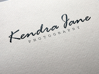 Kendra Jane branding branding design creative design logo typography