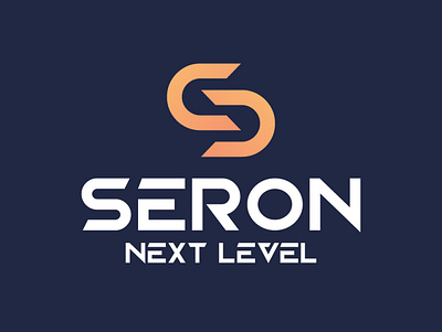 Seron Next Level Logo branding company logo creative creative logo futuristic logo graphic design logo minimal modern logo next level logo tech logo technology logo