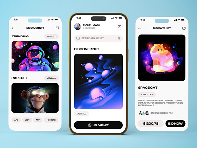 NFT App UI Design