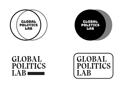 BYU Global Politics Lab Logo black brand byu global logo white