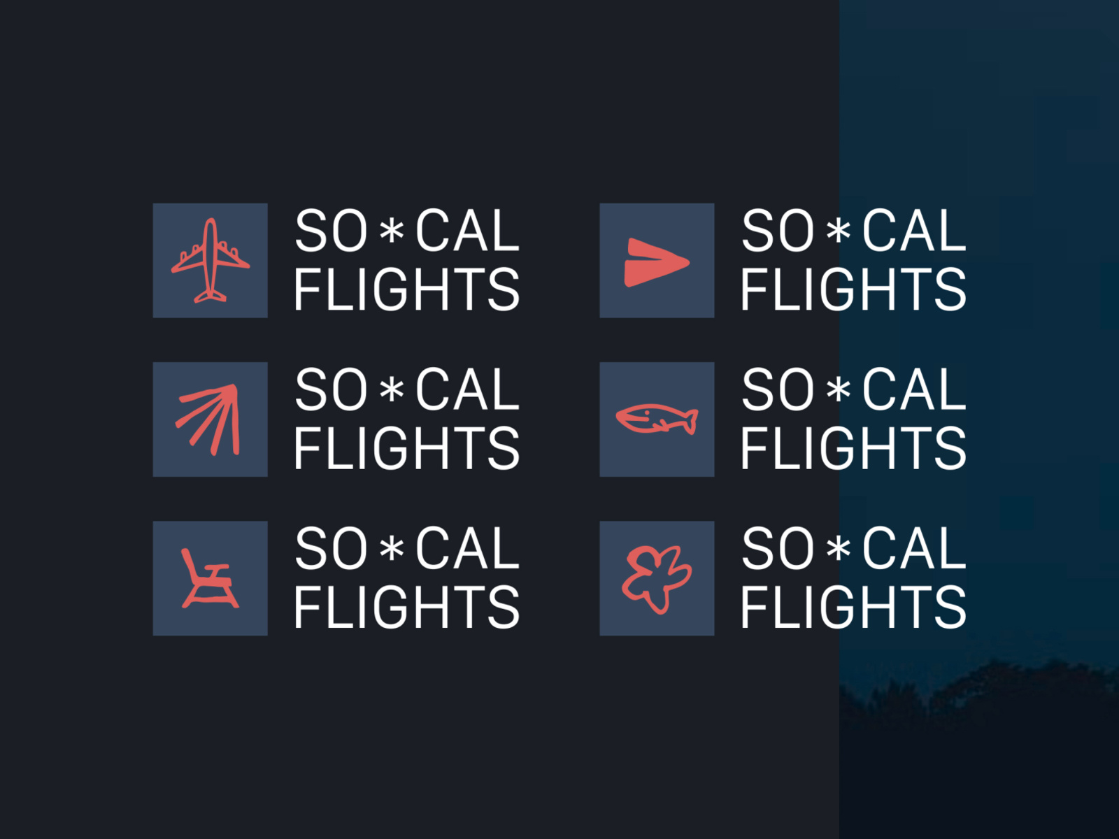 Brand for Socal.Flights