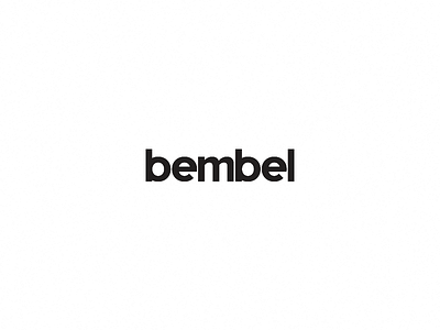 bembel backpack bags branding identity logotype type