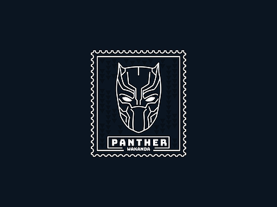 Black Panther africa black illustration panther wakanda