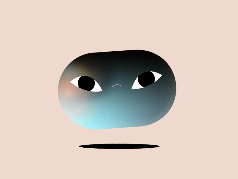 blob guy aftereffects animation character animation characterdesign characters design gradient illustration illustrator motion motion design motiongraphics organs render vector