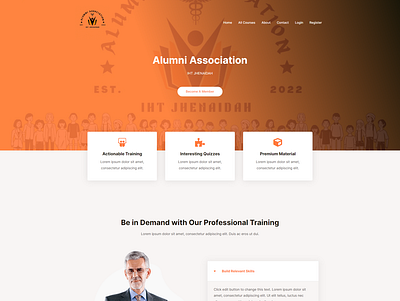 Edu Website By Prenon Mahmud https://www.fiverr.com/share/2evege design landing page nft ui ui.ux website woocommerce wordpress