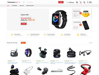 Woocommerce Store By Prenon Mahmud Prenonsmart.com design landing page nft ui ui.ux website woocommerce wordpress