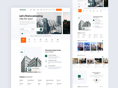 Directory Listing booking design directory directory listing illustration inspiration interface travel uidesign userinterface
