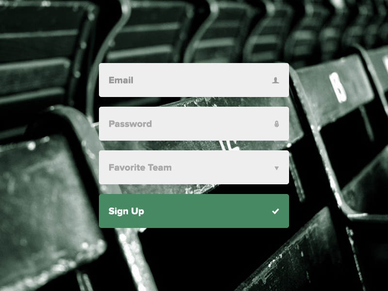 Sign Up app ui simple green sign up interface icon student minimal