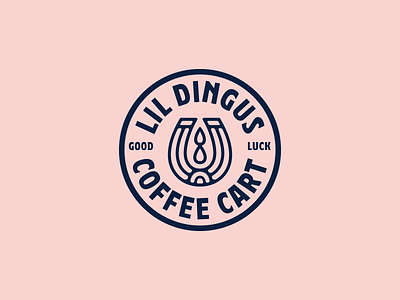 Lil Dingus Badges badge brand branding design icon identity logo logotype type typography
