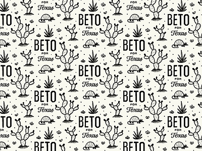 Beto For Texas beto election hand drawn illustration ipad pattern simple texas typography vote