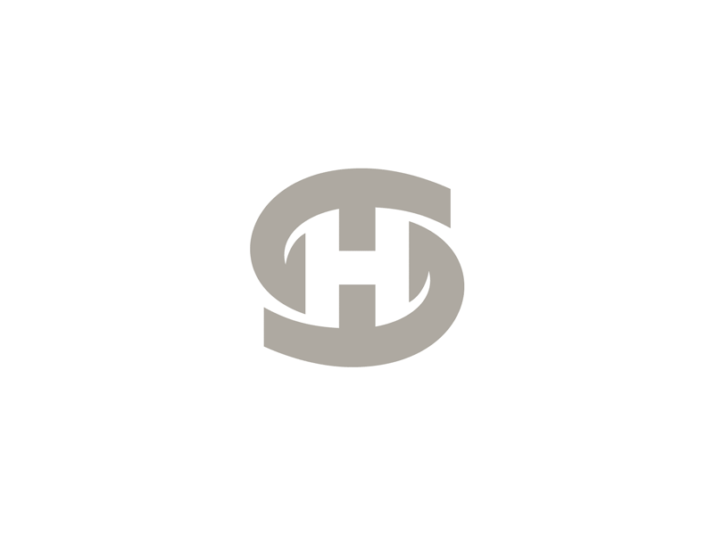 HS abstract branding design icon logo logomark logotype mark
