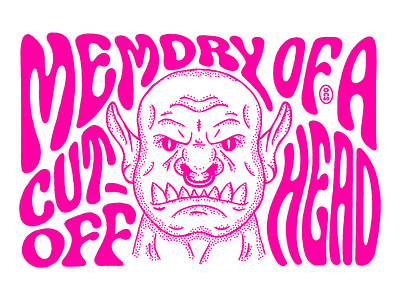 ORC illustration lettering ocs oh sees orc procreate zine