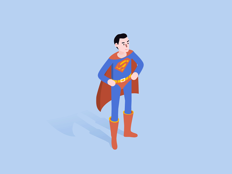 Superman illustration