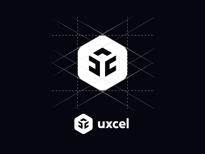 Uxcel Logo br brand brand identity education identity logo logo design logomark logos logotype mark minimal logo minimalist logo simple logo symbol