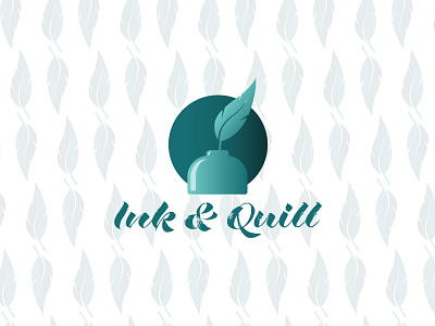 Logo Design | Ink & Quill adobe branding design graphic design illustration illustrator logo logo design vector