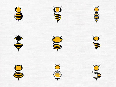 The Gee Bees | Logo & Typography Design Concepts