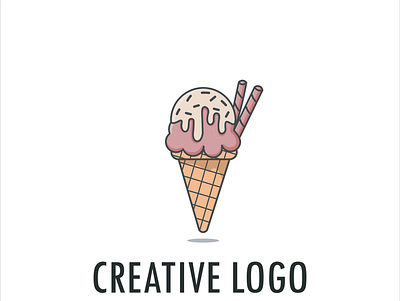 Ice Cream Logo ( Simple ) simplelogos