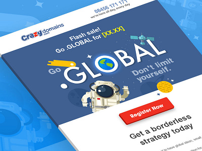 Crazy Domains: Go Beyond the Limits with .GLOBAL