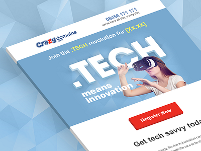 Crazy Domains: Connect with the .TECH Revolution
