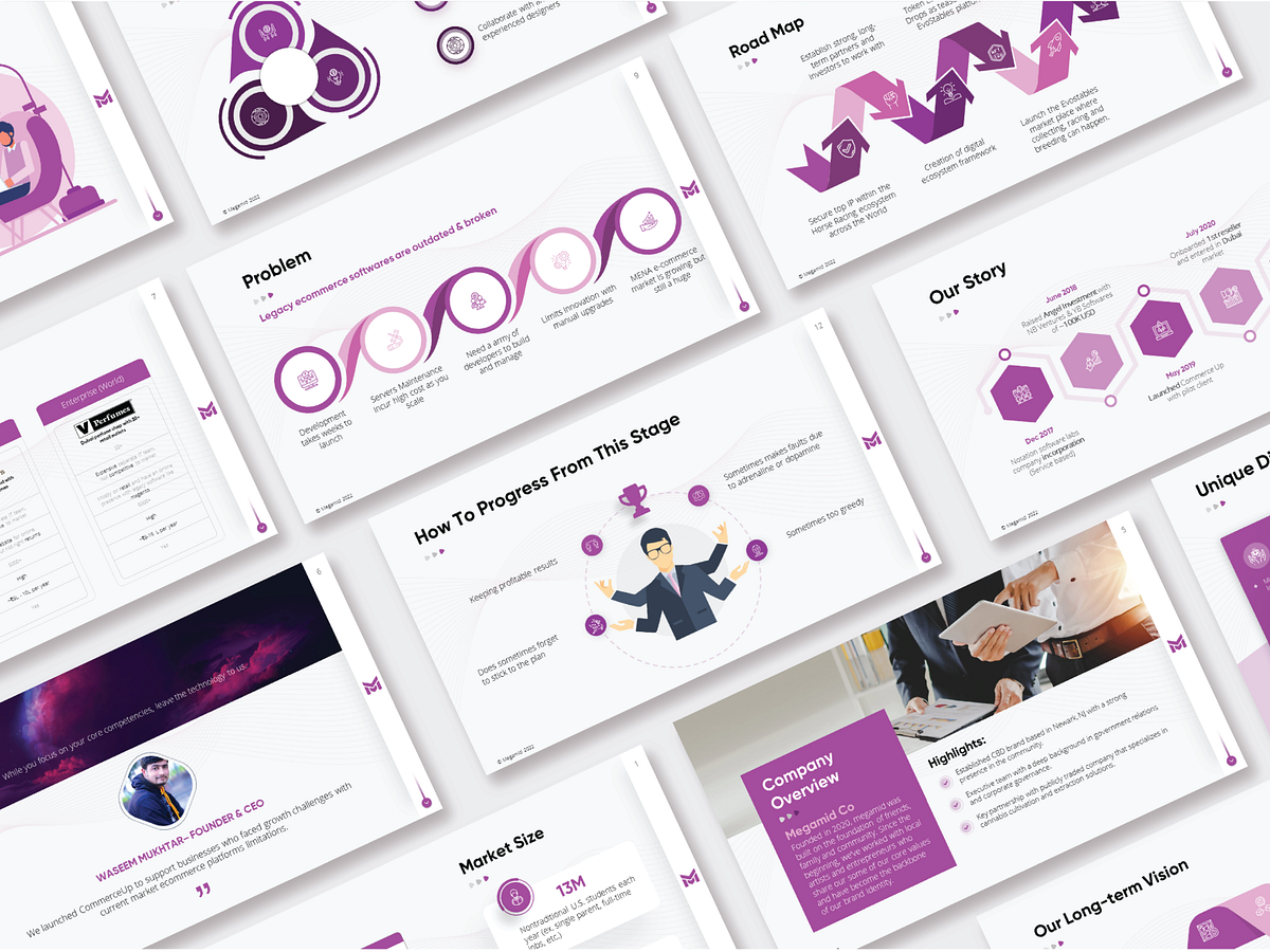 Crypto Pitch Deck designs, themes, templates and downloadable graphic