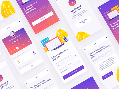 UI for  invitation system app By RDD