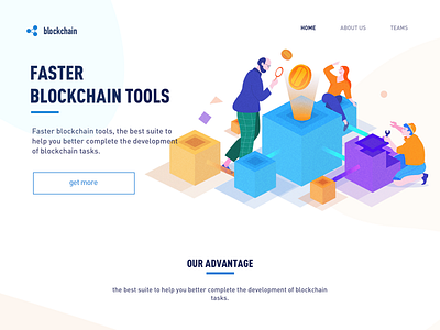 Faster blockchain tools bitcoin blockchain colors graphic illustration illustrations poster vector