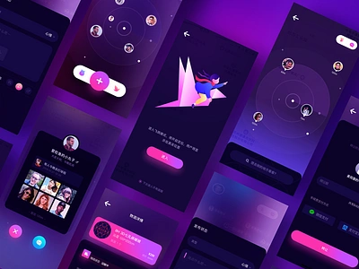 APP UI app color colors illustration mobile mobile app ui