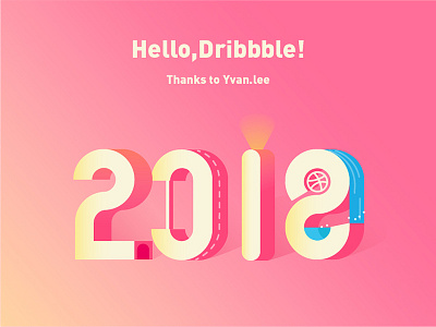 Hello Dribbble dribbble hello