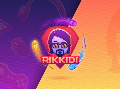 Rikkidi dota2 esport esports esports logo esportslogo game games gaming illustration logo sport