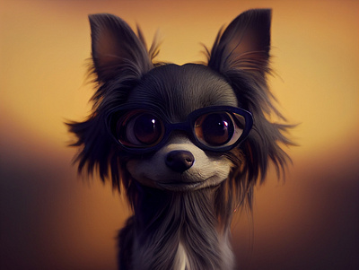 Cute Chihuahua 3d 3d character character design chihuahua cute dog game character illustration midninja puppy render