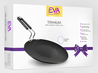 Eva Kitchenware - Packaging for pan design kitchenware packaging