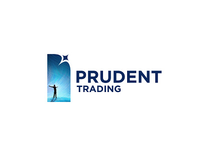 Prudent Trading branding creation design identity illustration india logo sketch ui ux