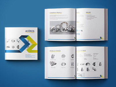 Product brochure branding brochure identity product booklet steel