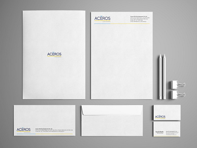 Brand identity and stationery set branding identity stationery steel