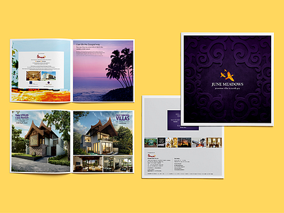 Real Estate brochure booklet branding brochure home identity real estate