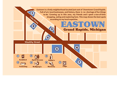 Eastown Map