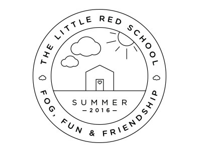 School Badge badge coloring crest illustration san francisco school sf summer school