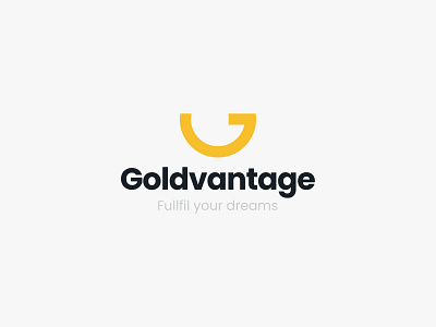 Goldvantage brand identity branding design logo logodesign mockup