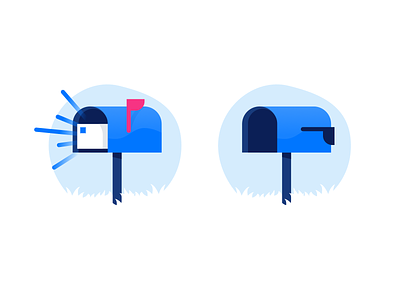 Inbox design empty illustration inbox incoming mail mailbox ui