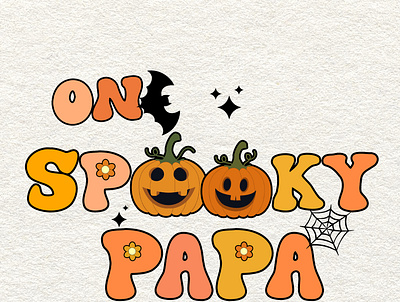 One Spooky PaPa Kyulsstore Design branding graphic design vector