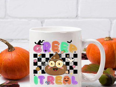 Creep Is Real Mug KyuLs Design