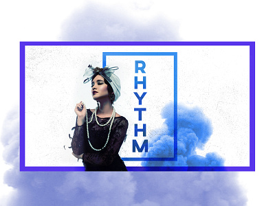 Colour of Rhythm 2d branding color design mockup music