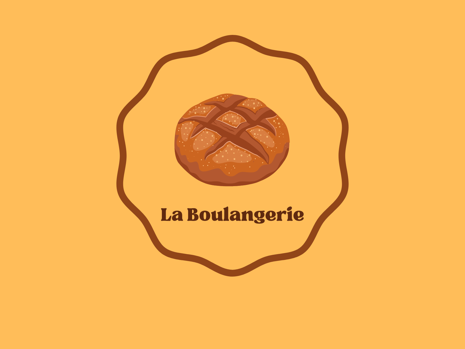 LOGO DESIGN FOR A BAKERY by maria ahmed on Dribbble