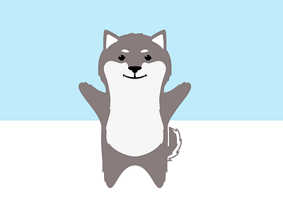Shiba Mascot dog illustration illustrator mascot