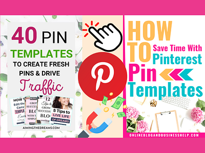 Design 40 beautiful Pinterest Pin Templates That DRIVES Traffic!