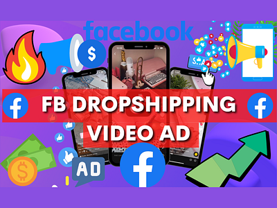 I Will Create Converting Shopify And Facebook Dropshipping Video advertizing branding dropshipping facebook ads facebook video ads fb ads fb video ads graphic design shopify video ads video ad