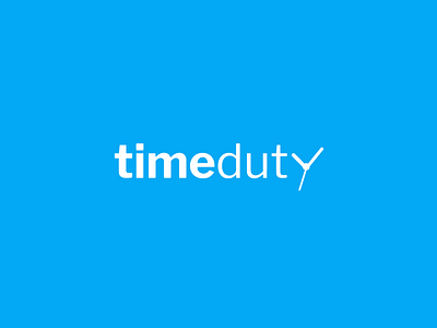 Timeduty logotype adobe illustrator illustrator logo logotype low budget text logo text logotype time logo time logotype timeduty watch watch logo